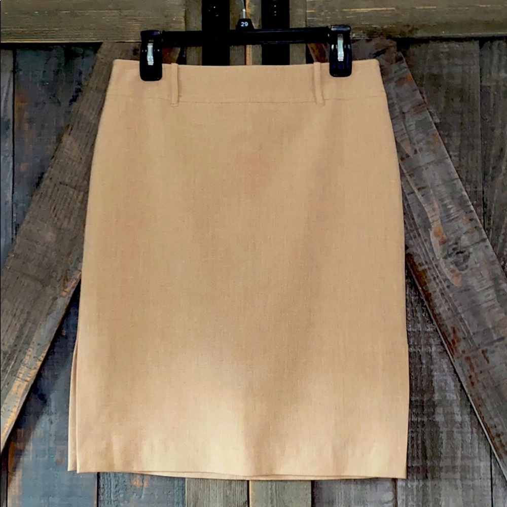 BCBG Max Azria tan skirt size 6